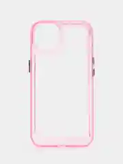 Розовый чехол Armour для iPhone 13 противоударный, полупрозрачный