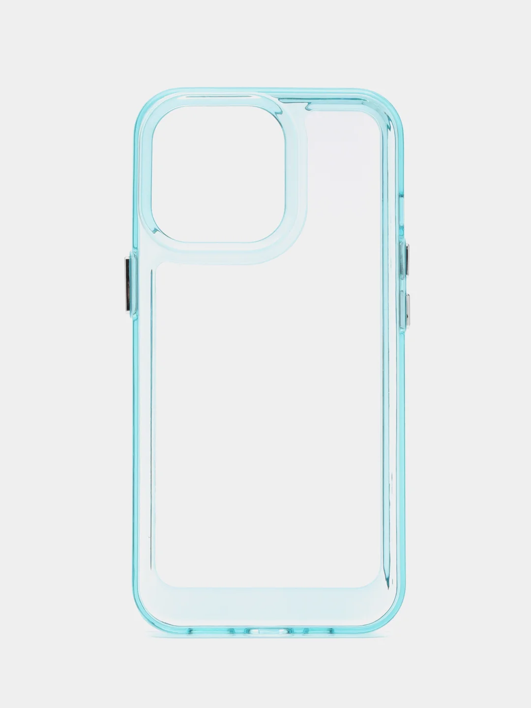 Тёмно-бирюзовый чехол Armour для iPhone 13 Pro, противоударный, полупрозрачный, твердый