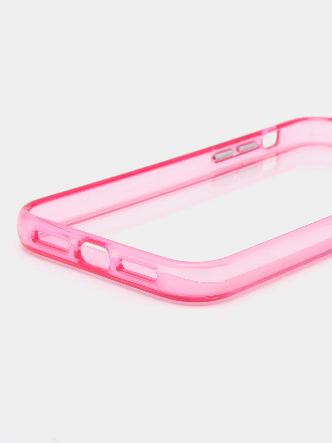 Розовый чехол ARMOUR для Apple iPhone 11 усиленный, противоударный, полупрозрачный, твердый
