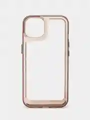 Тёмно-коричневый чехол Armour для iPhone 13 противоударный, полупрозрачный