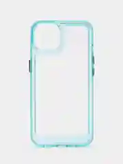 Тёмно-бирюзовый чехол Armour для iPhone 13 противоударный, полупрозрачный