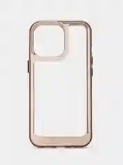 Тёмно-коричневый чехол Armour для iPhone 13 Pro, противоударный, полупрозрачный, твердый