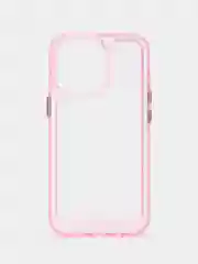 Розовый чехол Armour для iPhone 13 Pro, противоударный, полупрозрачный, твердый