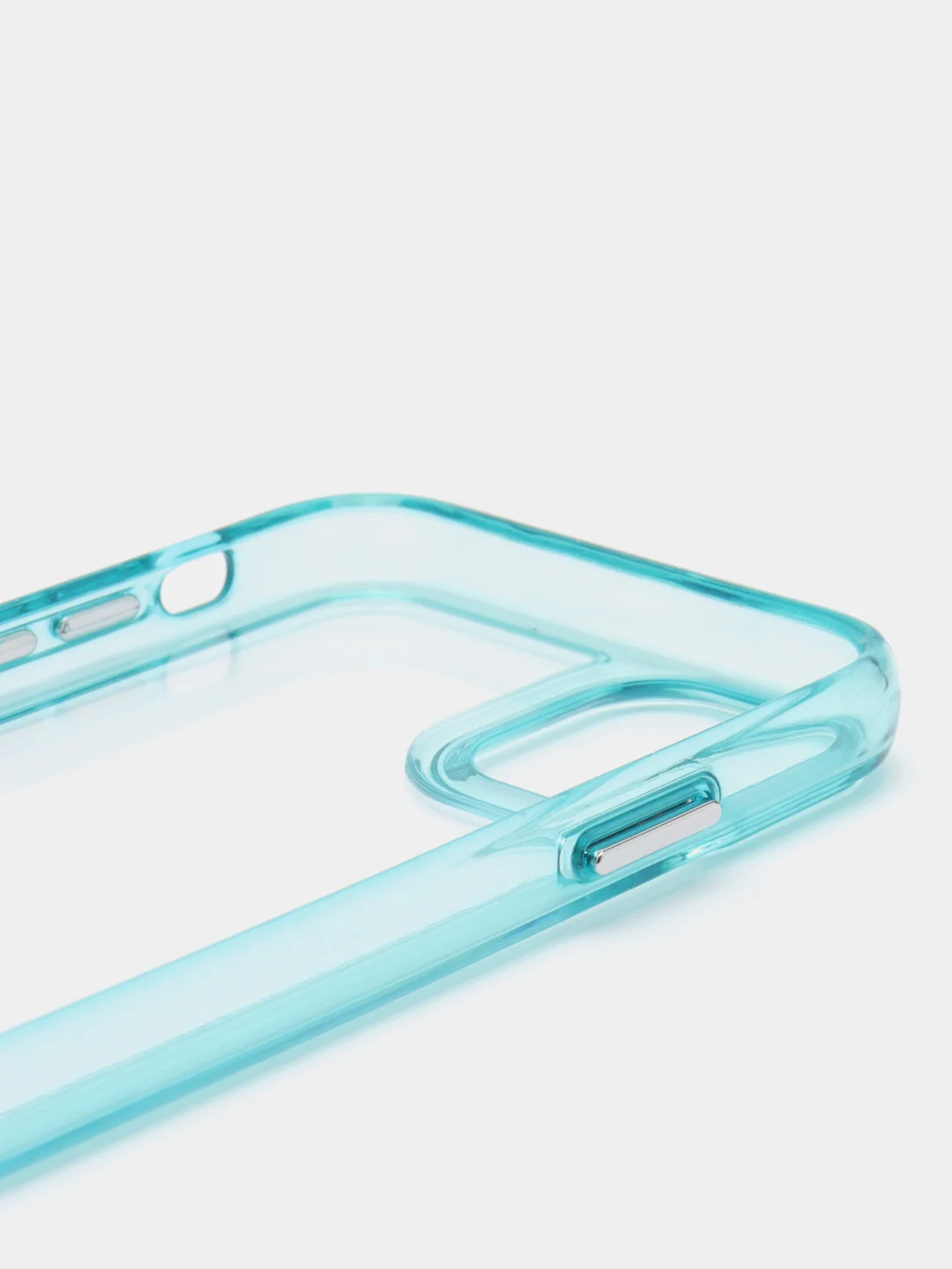 Тёмно-бирюзовый чехол ARMOUR для Apple iPhone 11 усиленный, противоударный, полупрозрачный, твердый