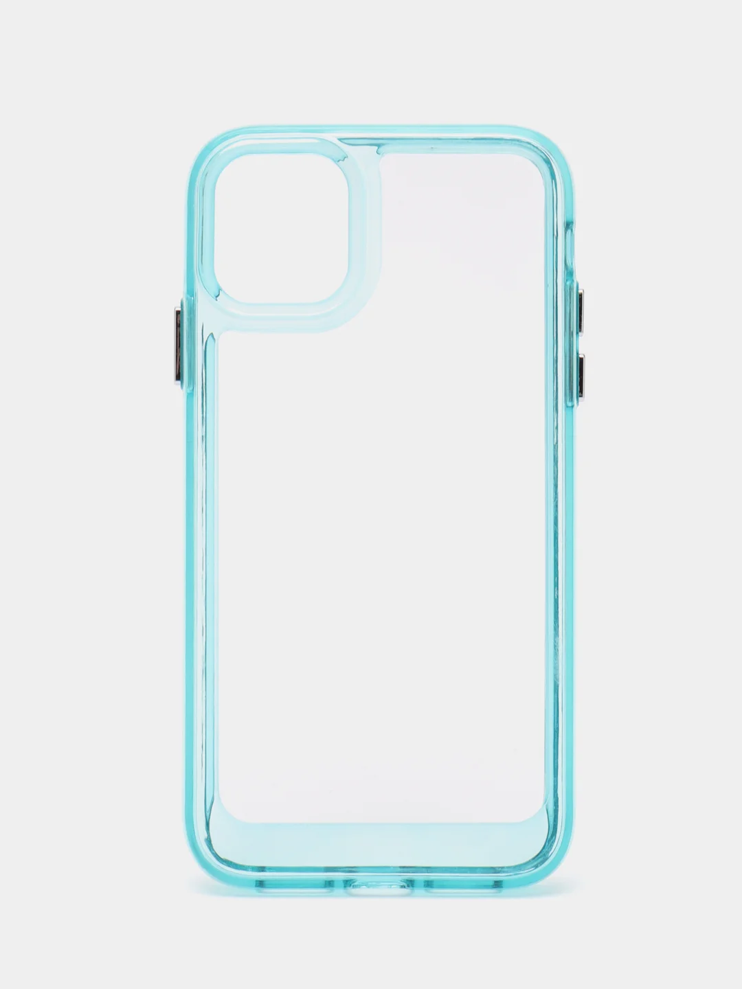 Тёмно-бирюзовый чехол ARMOUR для Apple iPhone 11 усиленный, противоударный, полупрозрачный, твердый