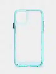 Тёмно-бирюзовый чехол ARMOUR для Apple iPhone 11 усиленный, противоударный, полупрозрачный, твердый