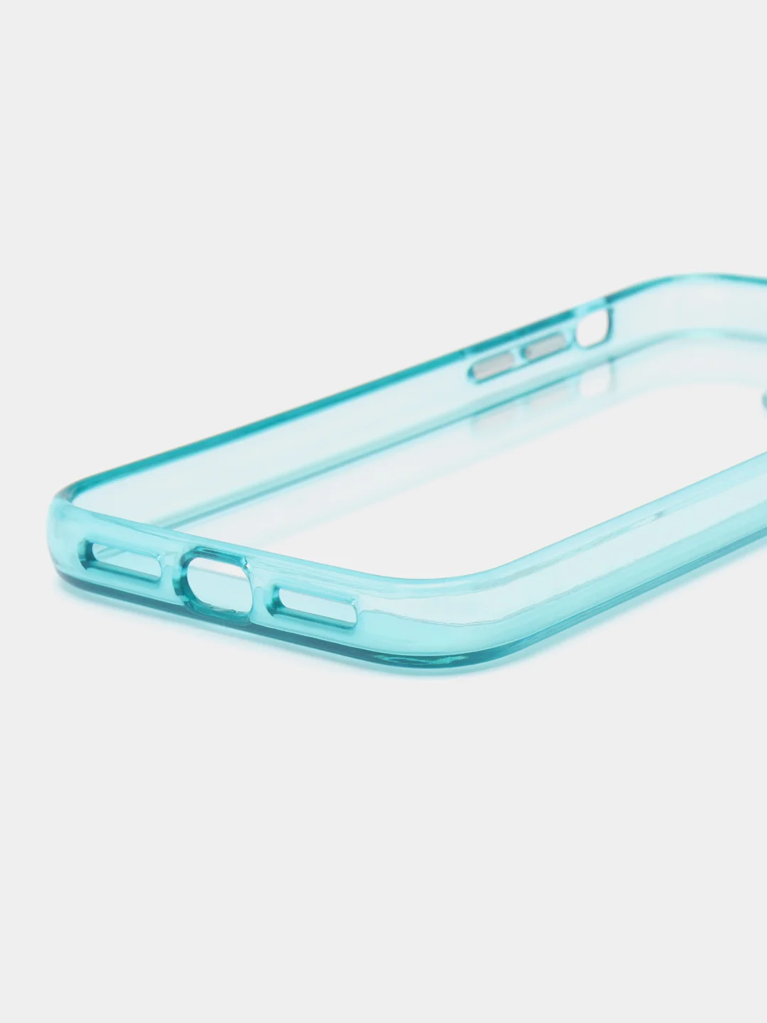 Тёмно-бирюзовый чехол ARMOUR для Apple iPhone 11 усиленный, противоударный, полупрозрачный, твердый