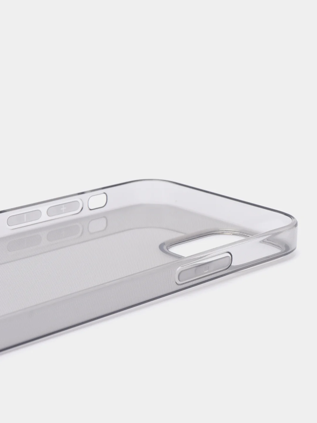Чехол-бампер Hосо TPU Light Series для iPhone 12 Mini 5.4, темно-прозрачный, 0,8 мм