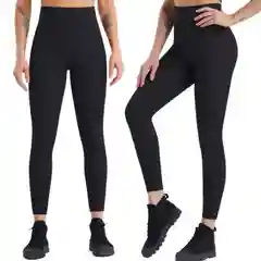 Черный легинсы женские, спортивные, лосины