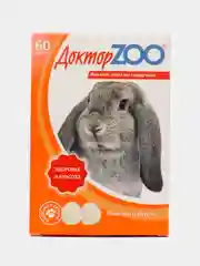 Витаминное лакомство для кроликов Доктор Zoo "Здоровье и красота", 60 таблеток