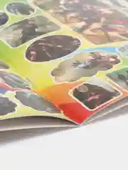 Бордовый раскраска с наклейками, 2 вида