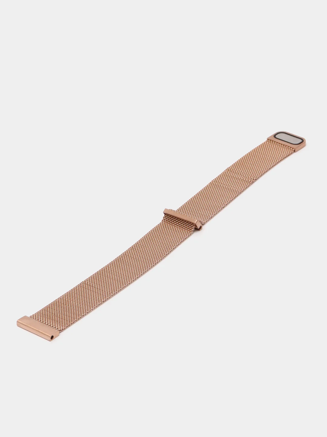 Розовый металлический ремешок 20 мм для часов Xiaomi AMAZFIT Galaxy Watch, HUAWEI, Миланская петля