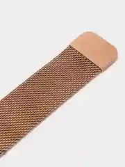 Розовый металлический ремешок 20 мм для часов Xiaomi AMAZFIT Galaxy Watch, HUAWEI, Миланская петля