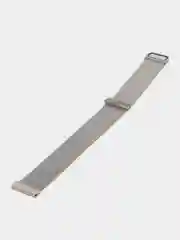 Серый металлический ремешок 20 мм для часов Xiaomi AMAZFIT Galaxy Watch, HUAWEI, Миланская петля