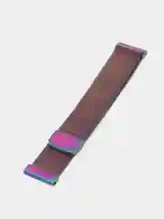 Зеленый металлический ремешок 20 мм для часов Xiaomi AMAZFIT Galaxy Watch, HUAWEI, Миланская петля
