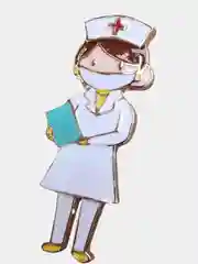 Брошь "Врач", женская