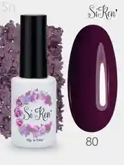 Гель-лак, гель лак для ногтей, гель лак Siren 80 81 83 86, 10g хаки, марсала, розовый