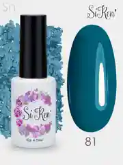 Гель-лак, гель лак для ногтей, гель лак Siren 80 81 83 86, 10g хаки, марсала, розовый