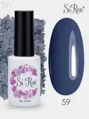 Гель лак, гель-лак для ногтей Siren 55 57 59 63 66, 10g, синий бирюзовый зеленый нюд