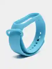 Лазурный ремешок силиконовый для Xiaomi Mi Band 7, Сяоми Ми Банд 7