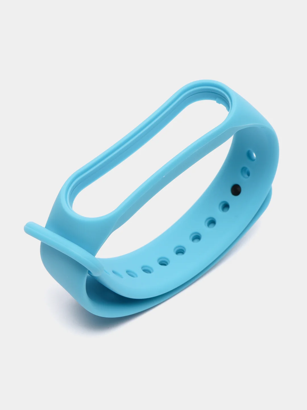 Лазурный ремешок силиконовый для Xiaomi Mi Band 7, Сяоми Ми Банд 7