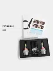 Лампы светодиодные LED C6 H1, H3, H4, H7, H11, H8, HB3, HB4, H27, H15