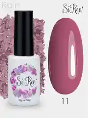 Аметистовый гель лак, гель-лак для ногтей Siren Rainbow 11 14 17 25 31, 10g марсала, хаки, нюд мятный
