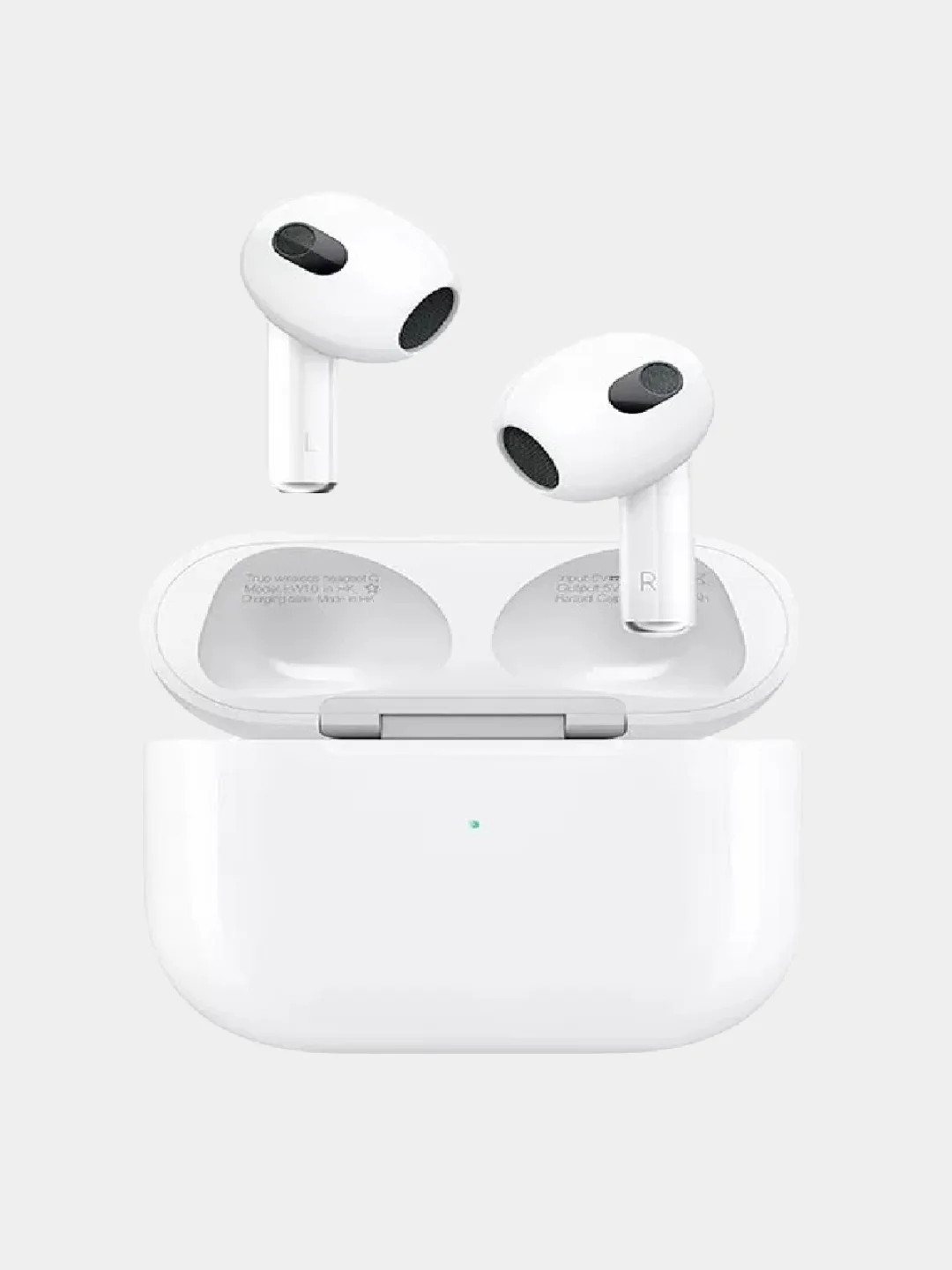 Белый bluetooth наушники Hoco EW10 с беспроводной зарядкой