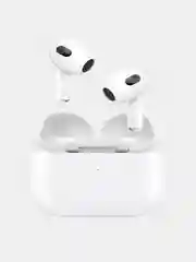 Белый bluetooth наушники Hoco EW10 с беспроводной зарядкой