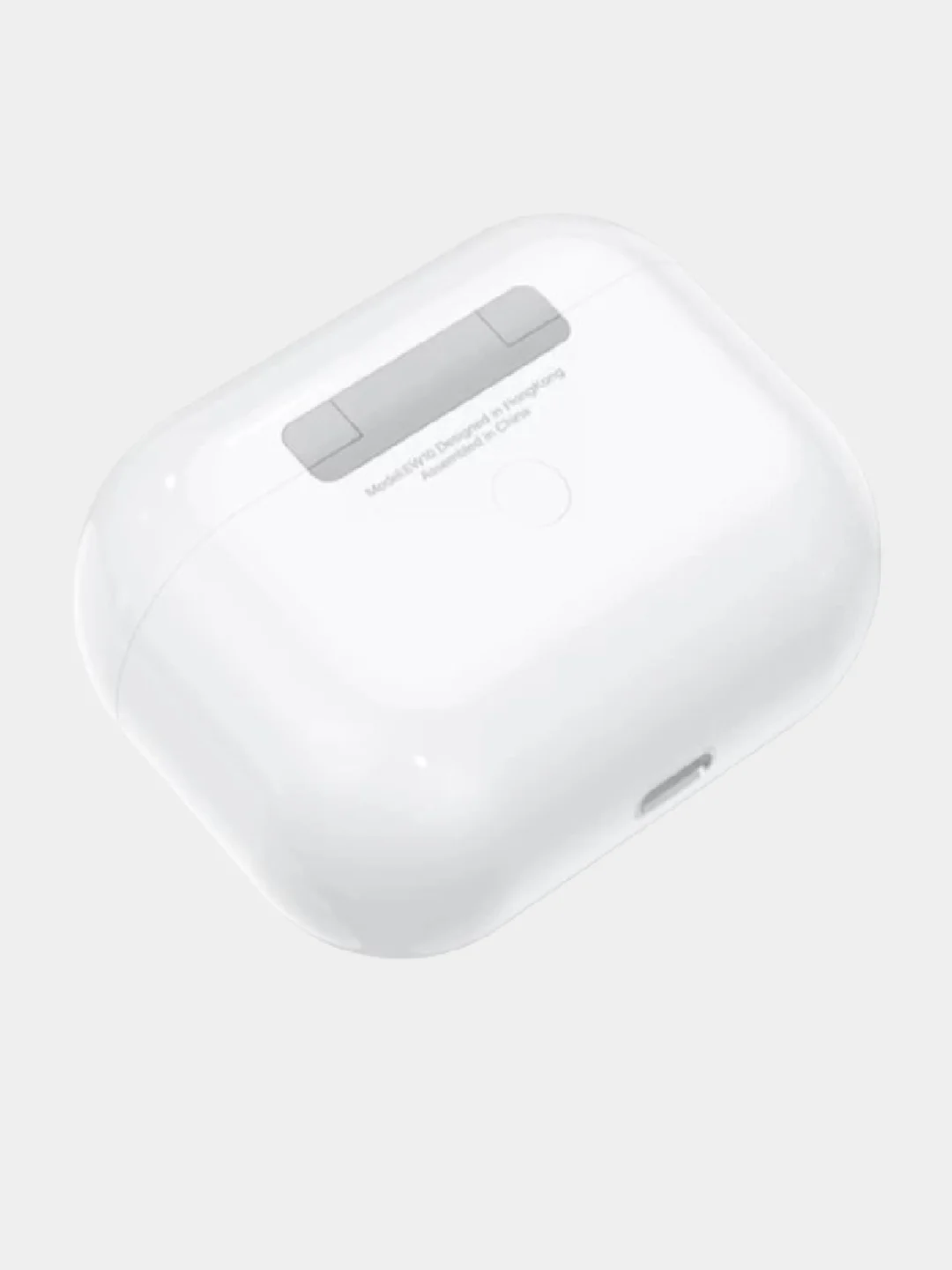 Белый bluetooth наушники Hoco EW10 с беспроводной зарядкой
