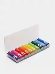 Батарейки алкалиновые Xiaomi ZMI Rainbow, AA пальчиковые и AAА мизинчиковые, 10 штук