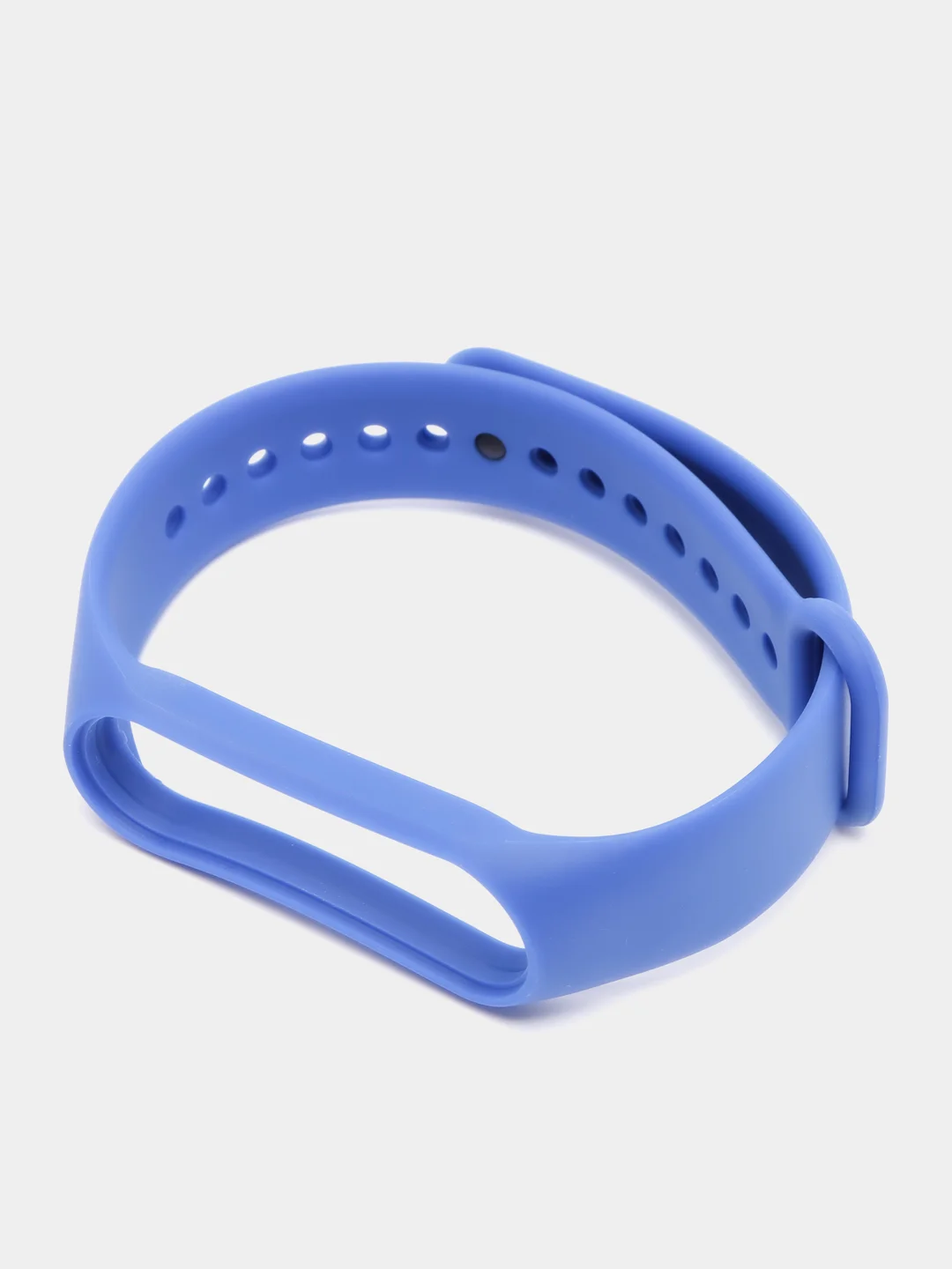 Синий ремешок силиконовый для Xiaomi Mi Band 7, Сяоми Ми Банд 7