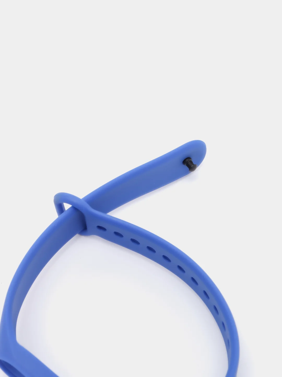 Синий ремешок силиконовый для Xiaomi Mi Band 7, Сяоми Ми Банд 7