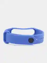 Синий ремешок силиконовый для Xiaomi Mi Band 7, Сяоми Ми Банд 7