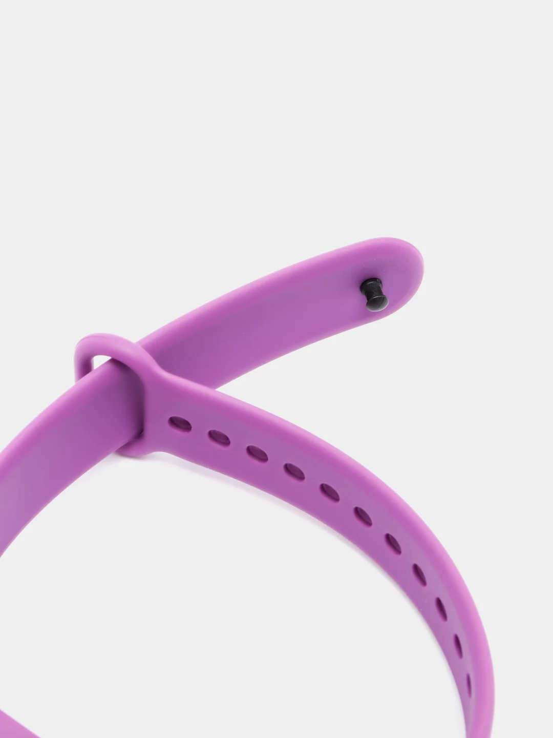 Пурпурный ремешок силиконовый для Xiaomi Mi Band 7, Сяоми Ми Банд 7