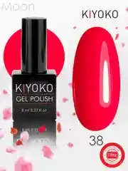 Гель лак, гель-лак для ногтей KIYOKO Moon 37-42, 10g, алый красный коричневый вино