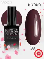 Гель лак, гель-лак для ногтей KIYOKO Moon 25-30, 10g, хаки бордовый бирюзовый винный
