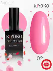 Тёмно-бордовый гель лак, гель-лак для ногтей KIYOKO Moon 1-6, 10g, коралловый горчичный вишневый