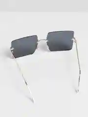 Серебряный солнцезащитные очки Quad
