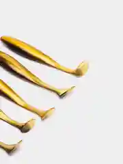 Коричневый силиконовые Виброхвосты Pike для Ловли Хищника, Набор 10 шт., 5,5, 6,5 см