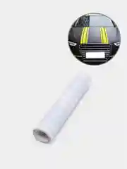 Белый наклейка на капот авто