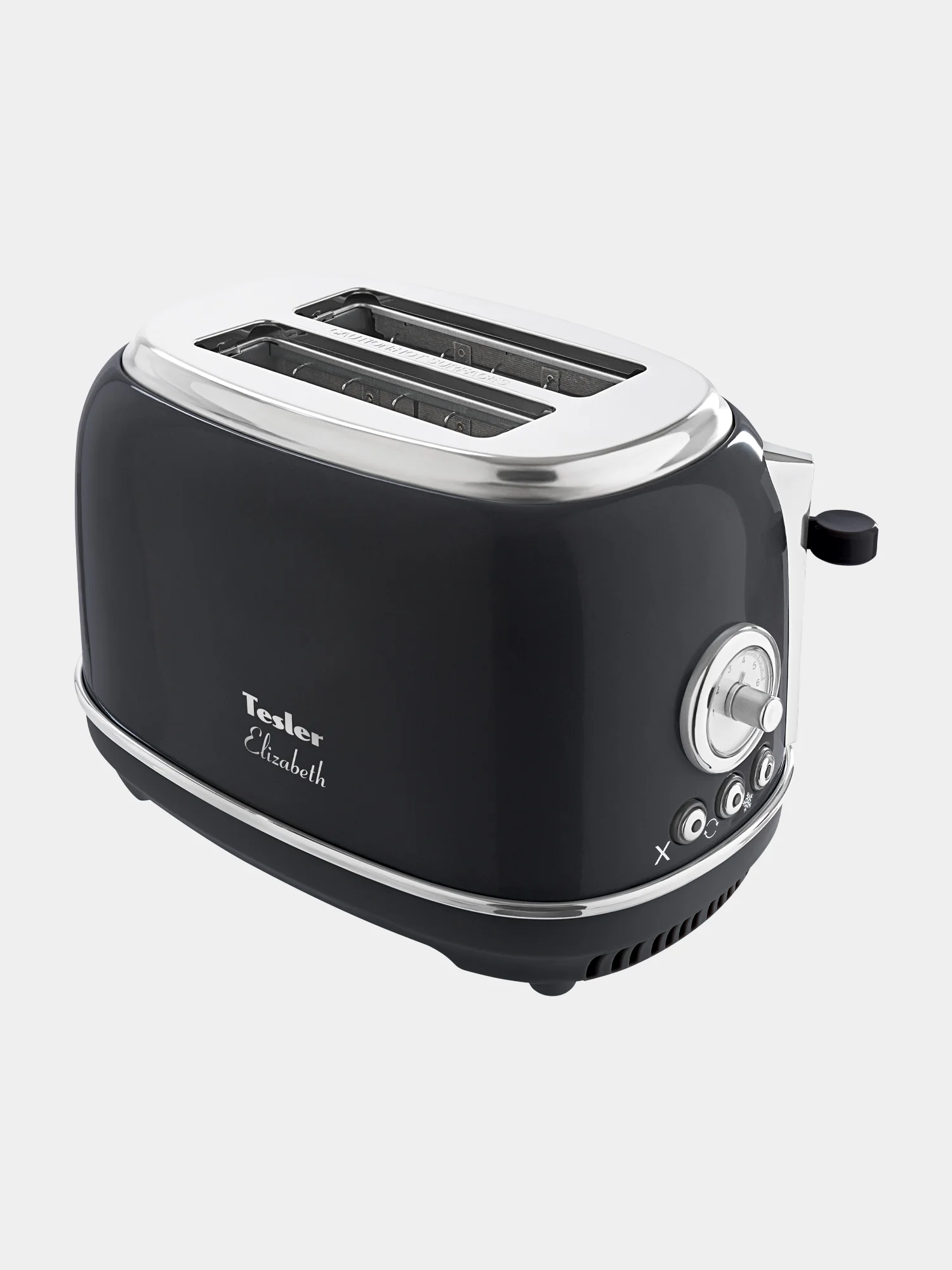 Темно-синий тостер TESLER TT-245