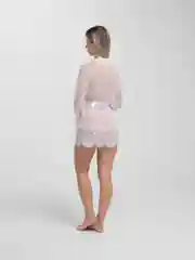 Белый халат женский, домашний