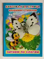 Сказки для детей с 5 лет "Читаем по слогам". Владимир Степанов. Книга для чтения детьми
