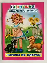 Сказки для детей с 5 лет "Читаем по слогам". Владимир Степанов. Книга для чтения детьми