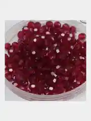 Бусины прозрачные, граненные, 8 мм