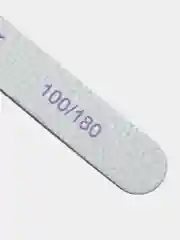 Пилка для ногтей, прямая, на вспененной основе, 100/180