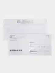 Конверты BRAUBERG Е65, 110 х 220 мм, отрывная лента, Куда-Кому, 100 штук