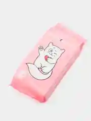 Лимонный влажные салфетки с котиками