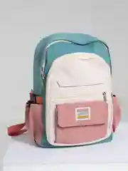 Бирюзовый школьный рюкзак